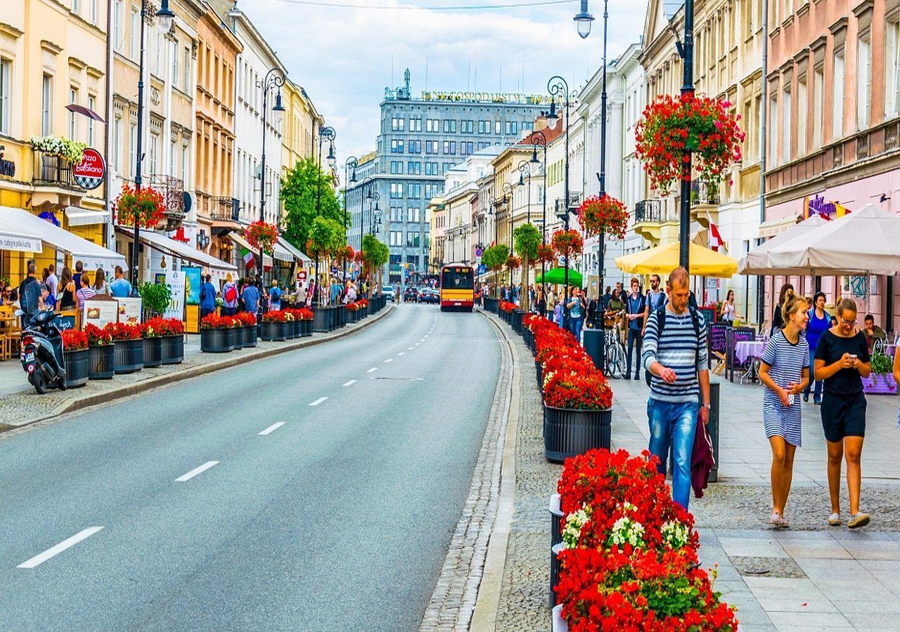 Elegant Apartment Warsaw Promenade Varsóvia Exterior foto